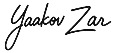 Yaakov Zar’s signature