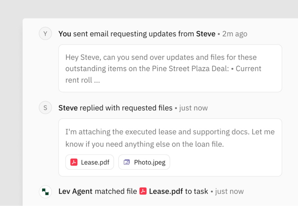 Automated file classification and task matching in the Vault